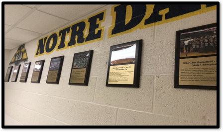 Notre Dame Wall of Fame