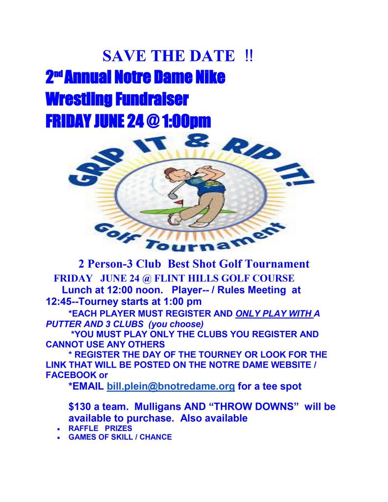 Wrestling Golf Tournament